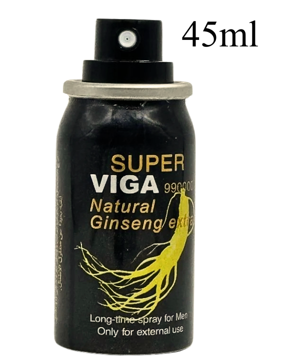 Super Viga 990000 Delay Spray - Ginseng with Vitamin E. Limited Stock.