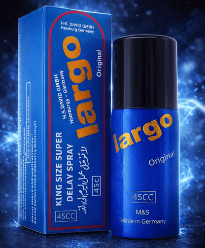 Largo Delay Spray 45ml - German Formula for Extended Performance.