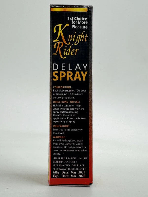 Knight Rider Delay Spray Maximum Long Duration 15ml.