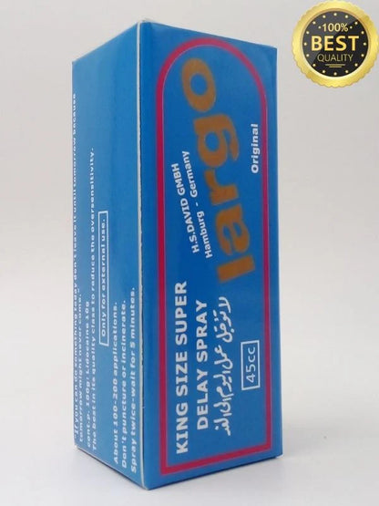 Largo Delay Spray 45ml - German Formula for Extended Performance.