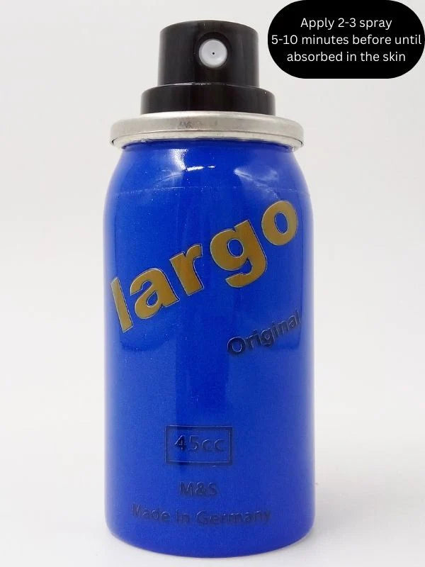 Largo Delay Spray 45ml - German Formula for Extended Performance.